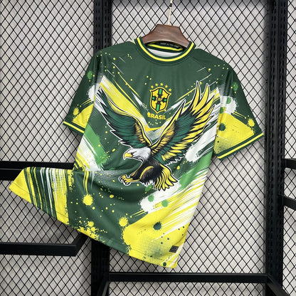 Brazil Eagle Special Edition Soccer Jersey 2024/25 - Green