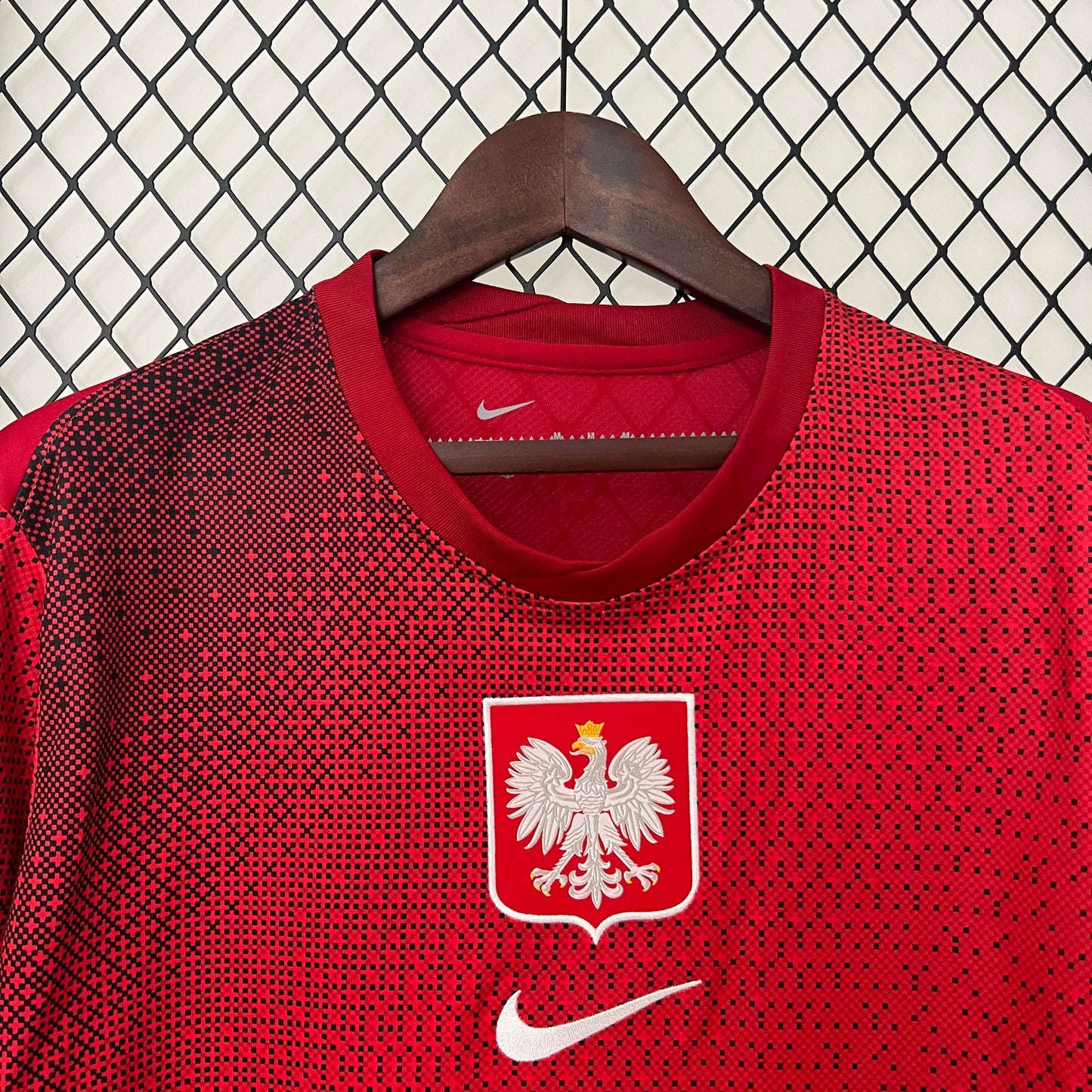 Poland Robert Lewandowski 9 Away Soccer Jersey Euro 2024