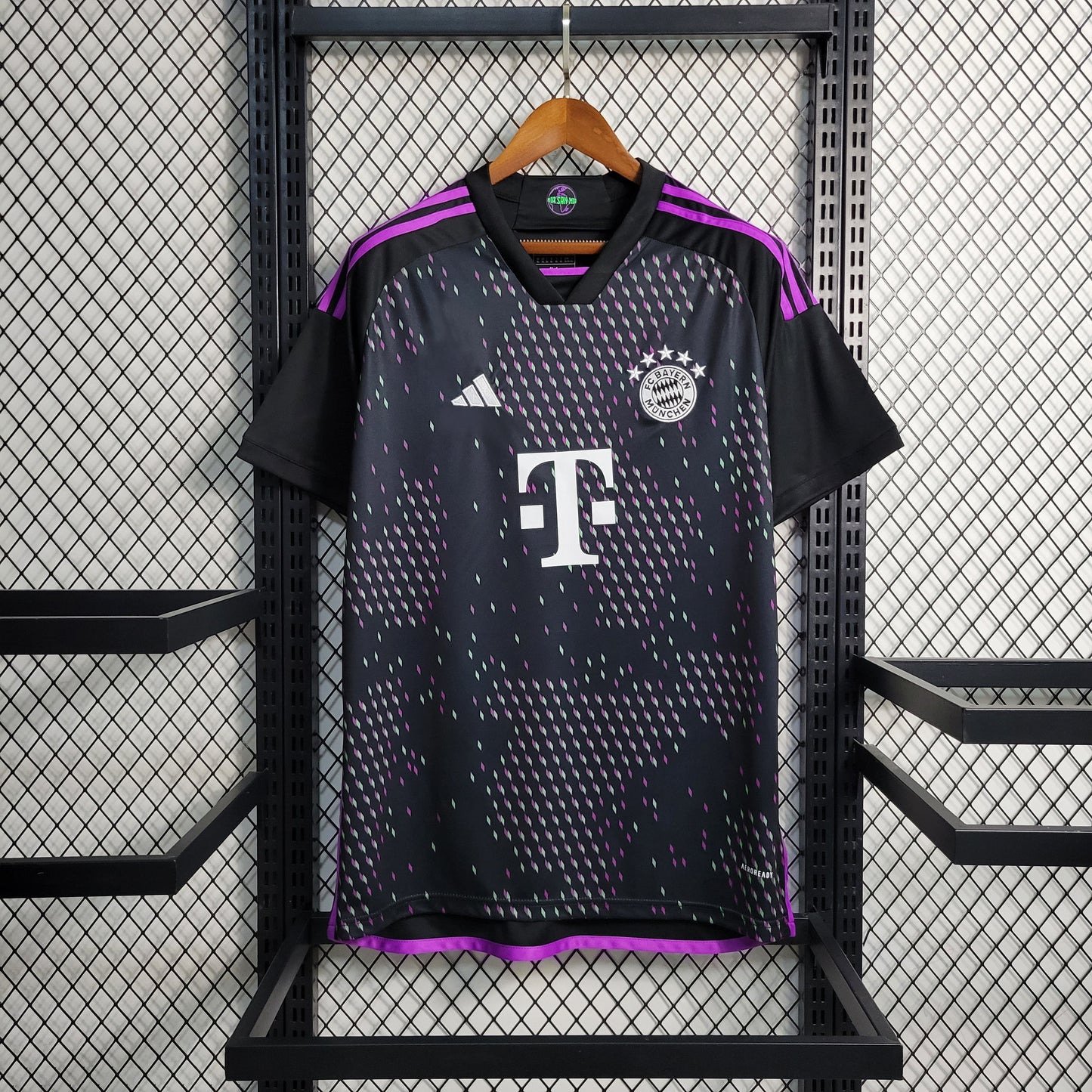 Bayern Munich Robert Lewandowski 9 Away Soccer Jersey 2023/24