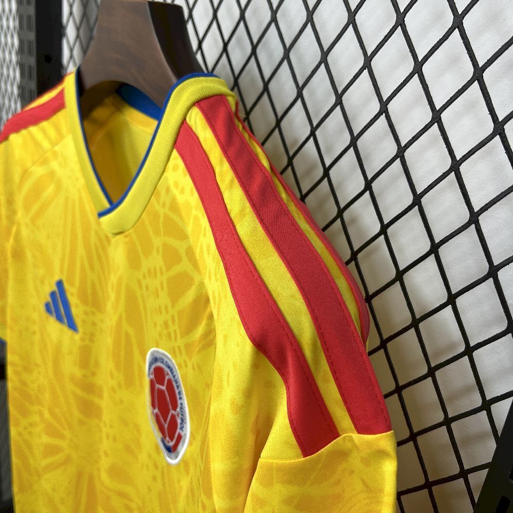 Colombia Richard Ríos 6 Home Soccer Jersey World Cup 2026