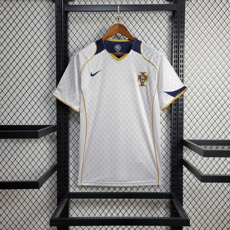 Portugal Retro Away Soccer Jersey UEFA Euro 2004