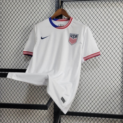 USA Alex Morgan 13 Home Soccer Jersey 2024/25