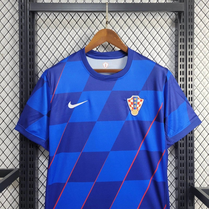 Croatia Mateo Kovacic 8 Away Soccer Jersey Euro 2024