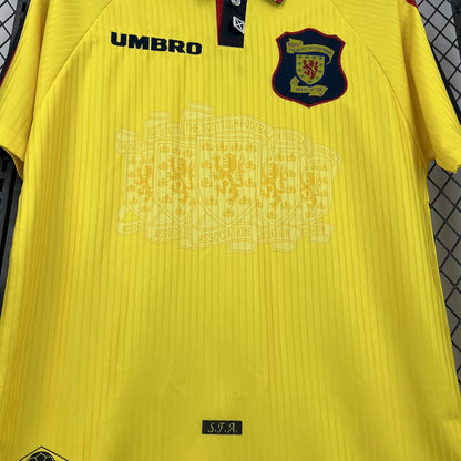 Scotland Retro Away Soccer Jersey 1996-1998