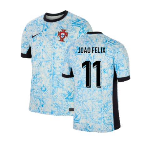 Portugal João Félix 11 Away Soccer Jersey Euro 2024