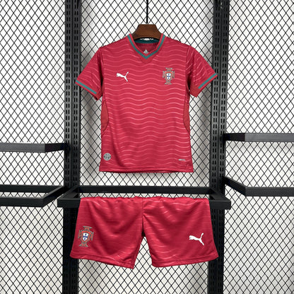 Portugal Kids Home Soccer Jersey World Cup 2026