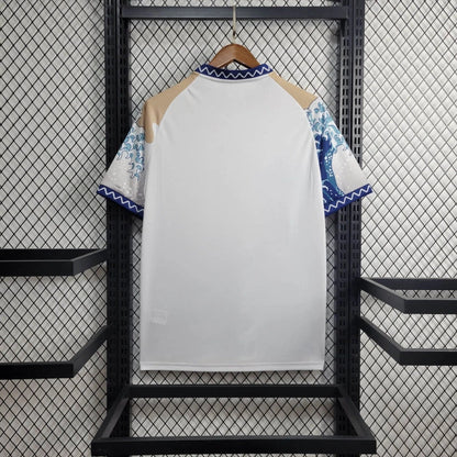 Japan Kanagawa Oki Naniwa Limited Edition Soccer Jersey 2023/24 - Blue