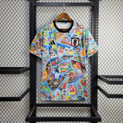 Japan X Crayon Shin-chan Limited Edition Soccer Jersey 2024/25