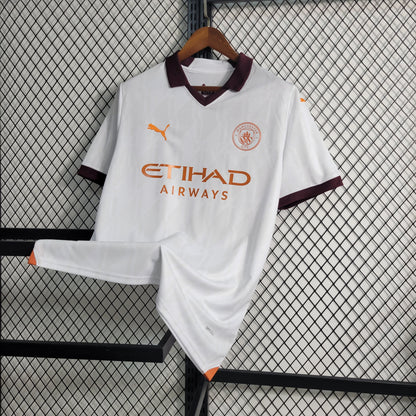 Man City Kevin De Bruyne 17 Away Soccer Jersey 2023/24