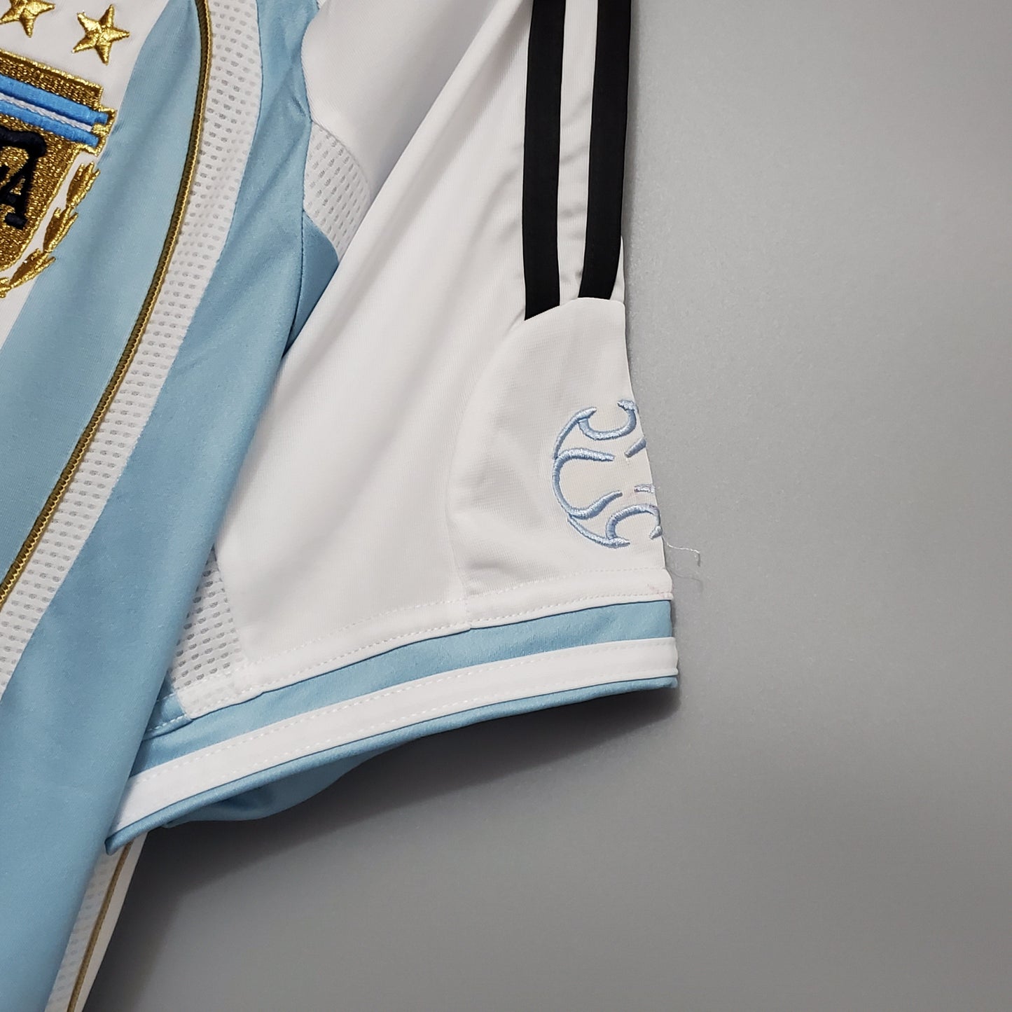 Argentina Lionel Messi 19 Home Retro Soccer Jersey World Cup 2006