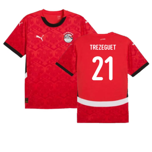 Egypt Trézéguet 21 Home Soccer Jersey 2024/25