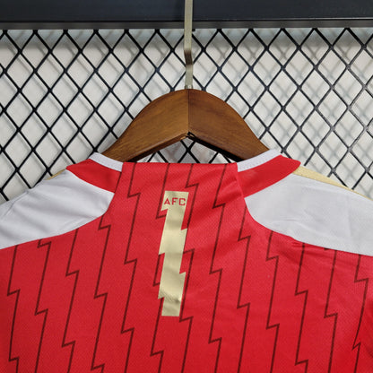 Arsenal Declan Rice 41 Kids Home Soccer Jersey 2023/24