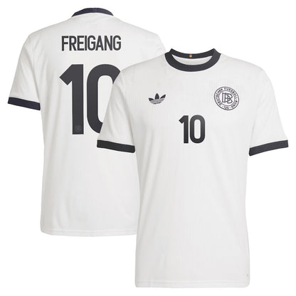 Germany Laura Freigang 10 Home Soccer Jersey UEFA Euro 2025