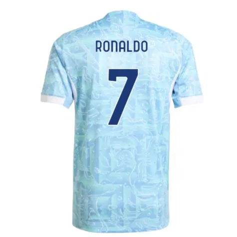 Juventus Cristiano Ronaldo 7 Away Soccer Jersey 2025-2026