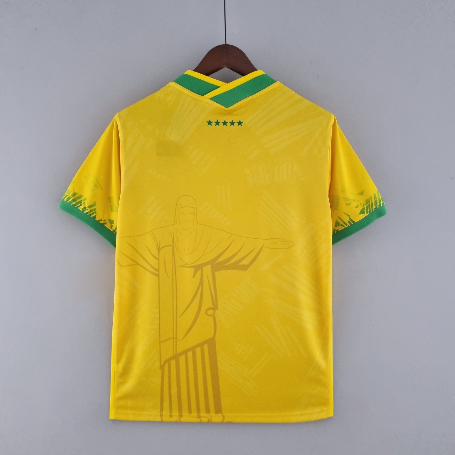 Brazil Classic Soccer Jersey 2022/23 - Yellow