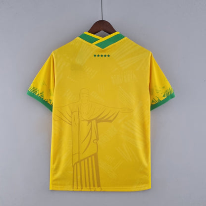 Brazil Classic Soccer Jersey 2022/23 - Yellow