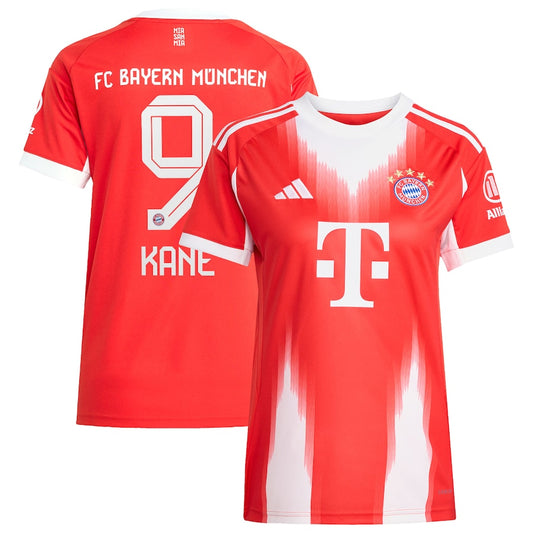 Bayern Munich Harry Kane 9 Women's Home Soccer Jersey 2025-2026