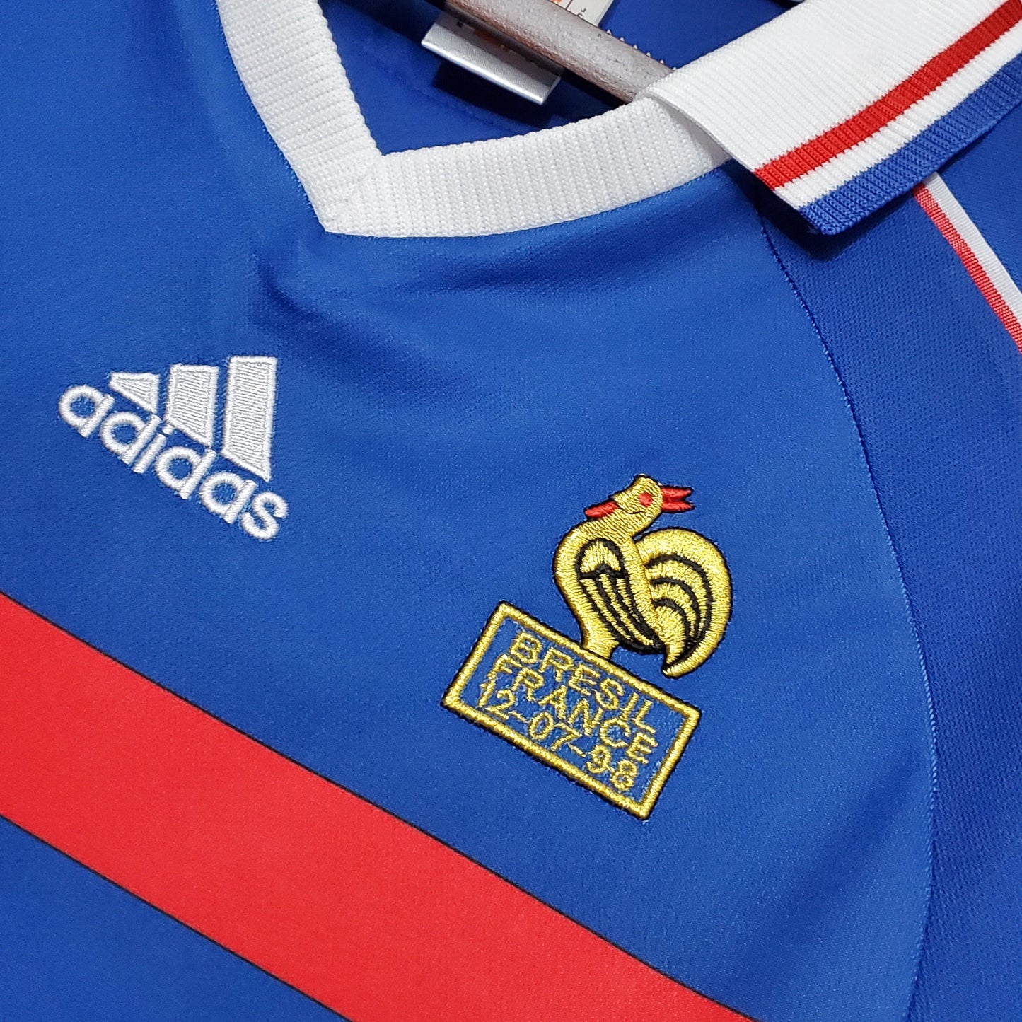 France Thierry Henry 12 Home Retro Soccer Jersey World Cup 1998