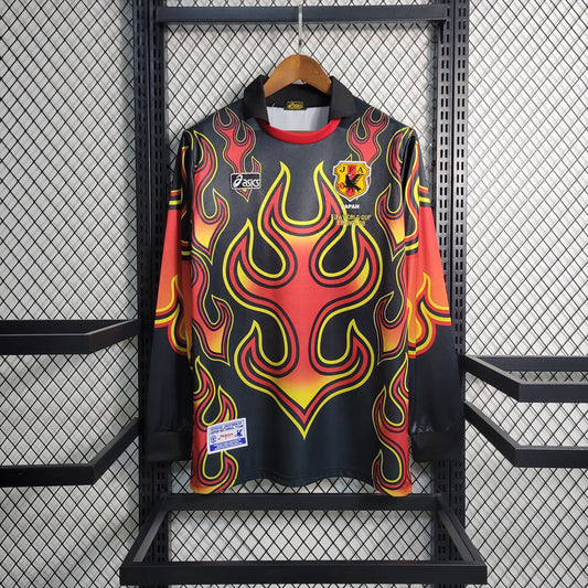 Retro 1998 Japan Flamme Long Sleeve Goalkeeper Limited Edition Soccer Jersey