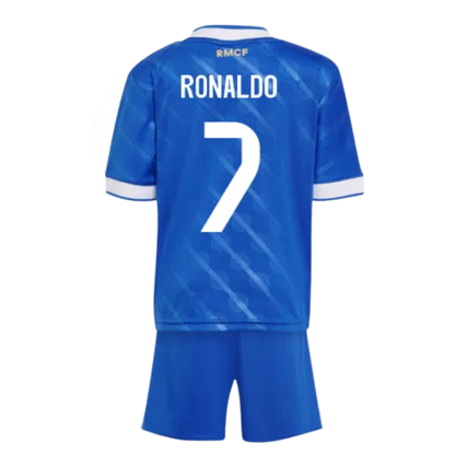 Real Madrid Cristiano Ronaldo 7 Kids Third Soccer Jersey 2025-2026