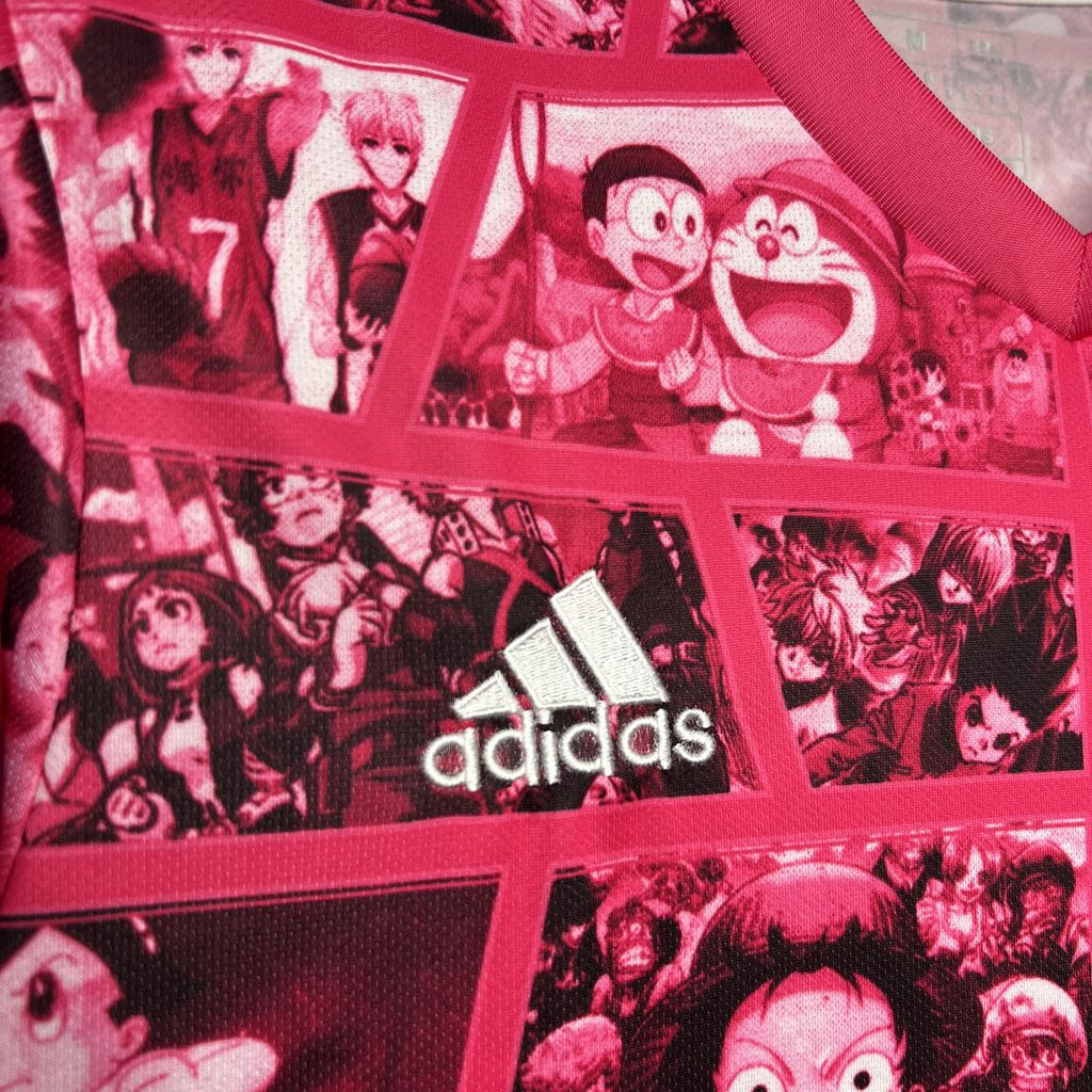 Japan Anime Special Edition Soccer Jersey 2024/25 - Pink