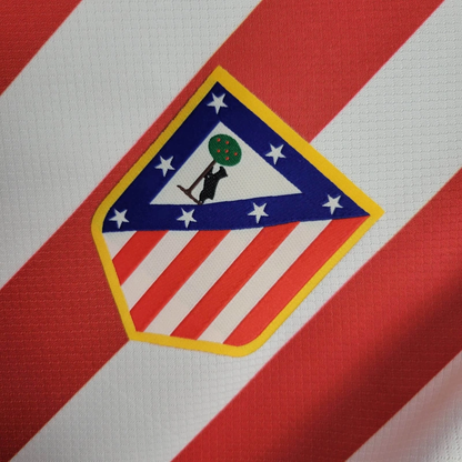 Atletico Madrid Julián Alvarez 19 Home Soccer Jersey 2025-2026