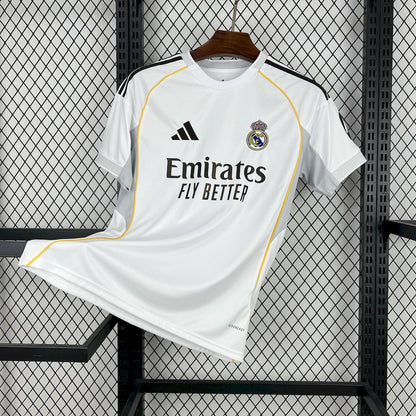 Real Madrid Federico Valverde 8 Home Soccer Jersey 2025-2026