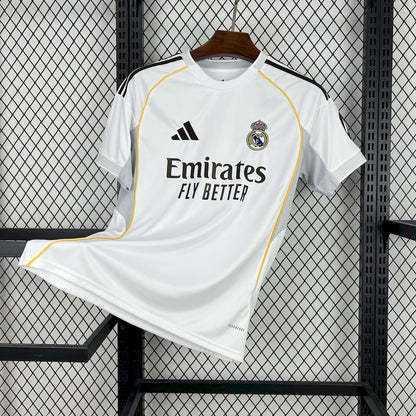 Real Madrid Jude Bellingham 5 Home Soccer Jersey 2025-2026