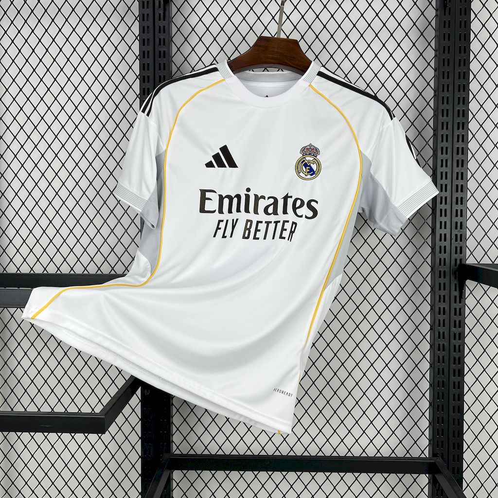 Real Madrid Luka Modrić 10 Home Soccer Jersey 2025-2026