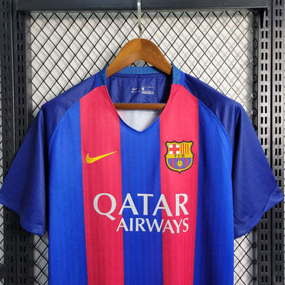 FC Barcelona Lionel Messi 10 Home Retro Soccer Jersey 2016-2017