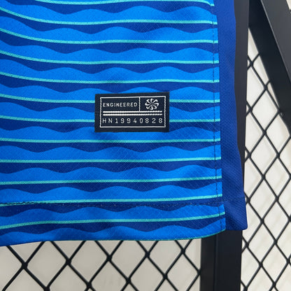 Brazil Éder Militão 3 Away Soccer Jersey 2024/25