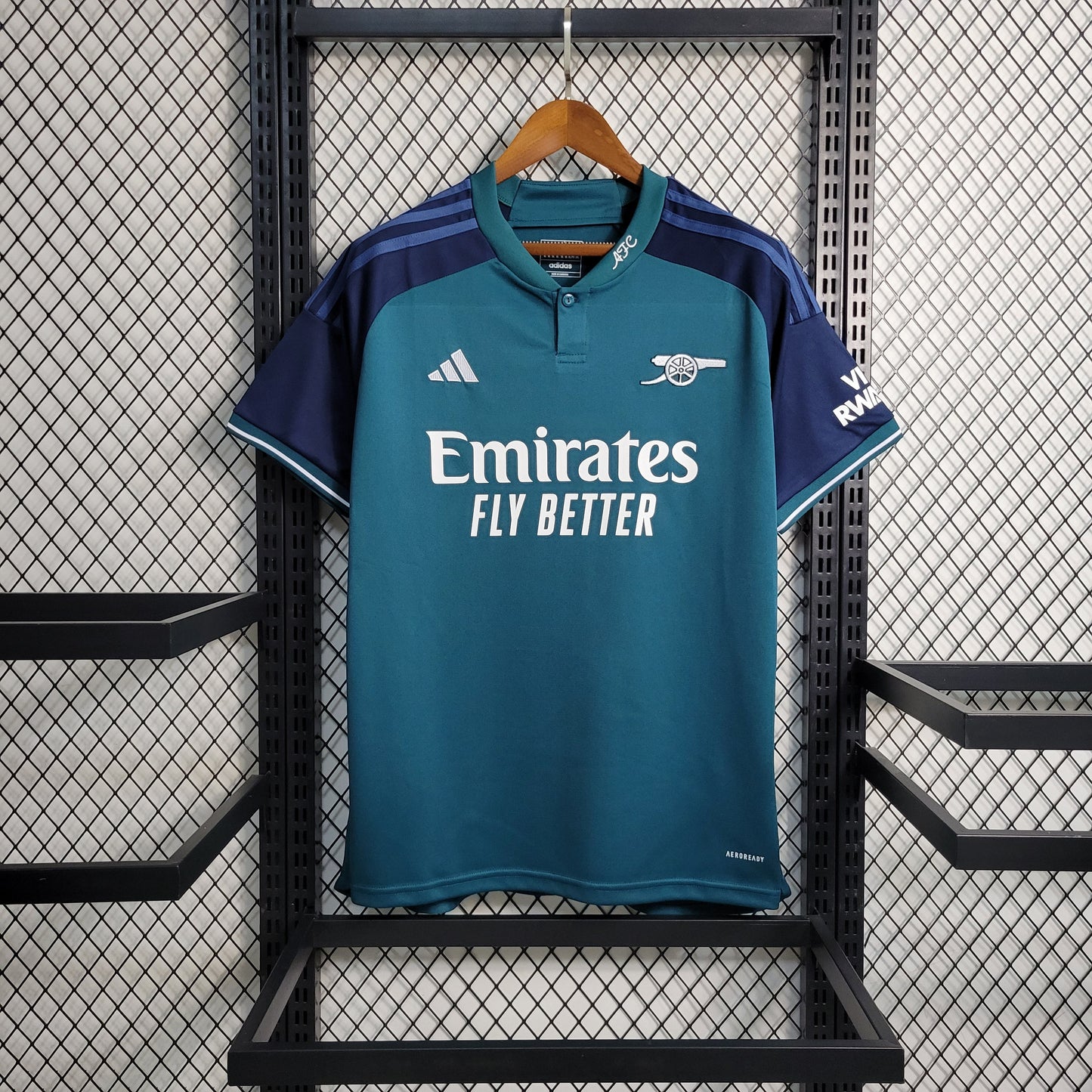 Arsenal Declan Rice 41 Third Soccer Jersey 2023/24