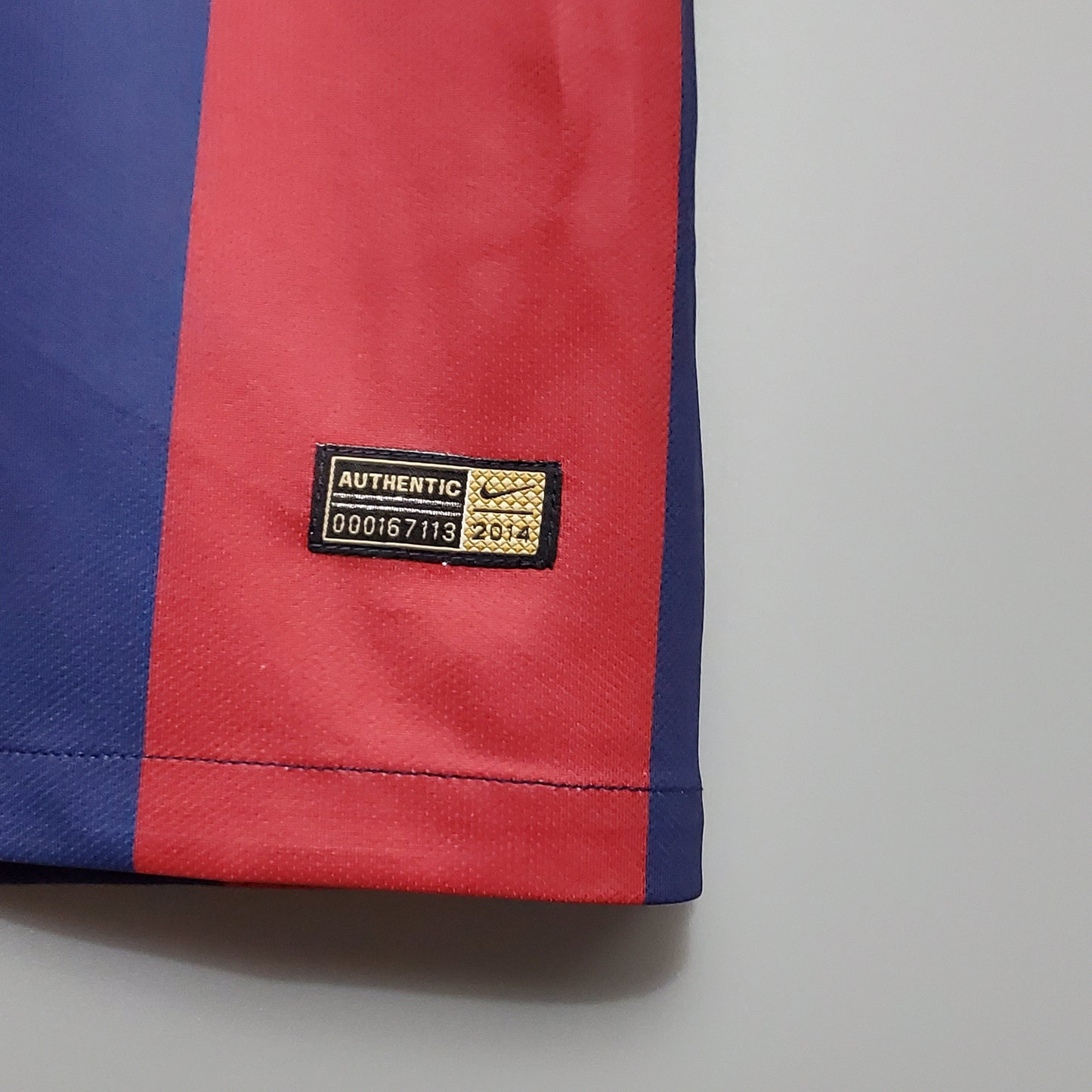 FC Barcelona Lionel Messi 10 Retro Home Soccer Jersey 2014-2015