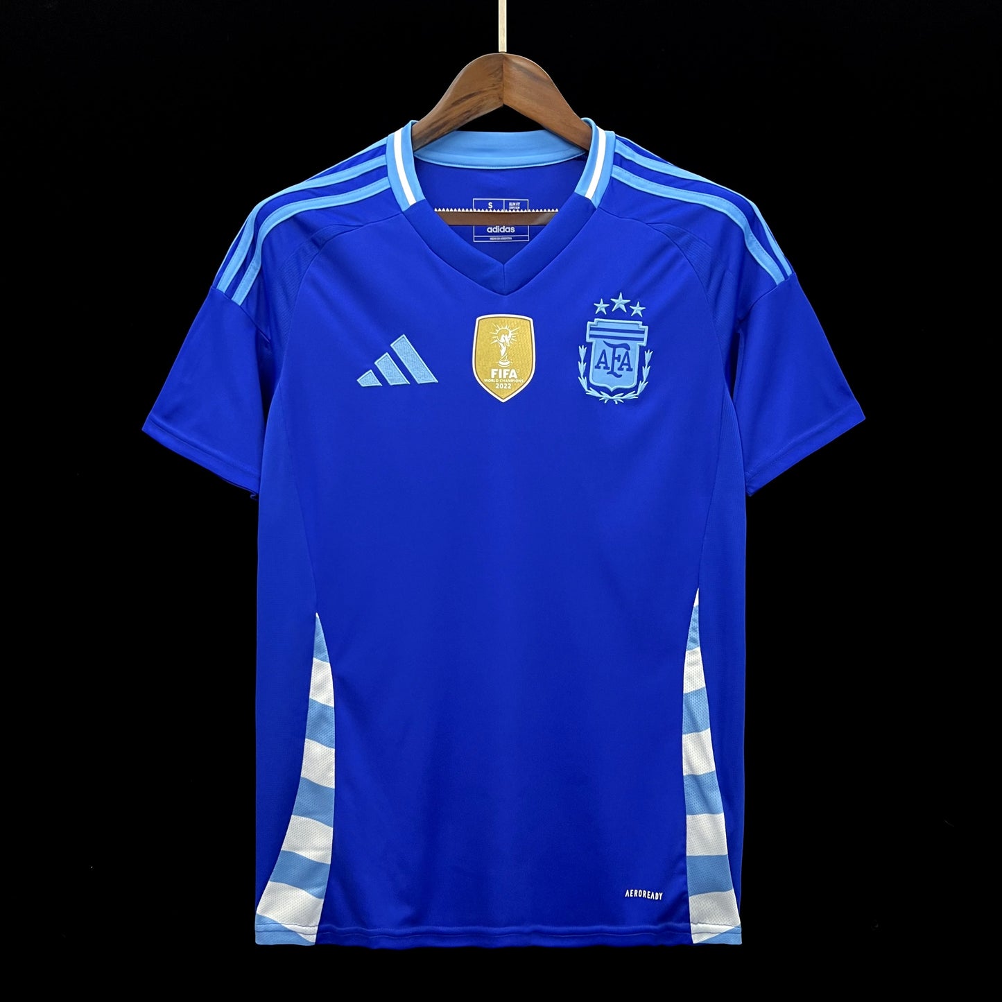 Argentina Enzo Fernandez 24 Away Soccer Jersey 2024/25