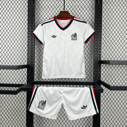 Mexico Kids Away Soccer Jersey World Cup 2026
