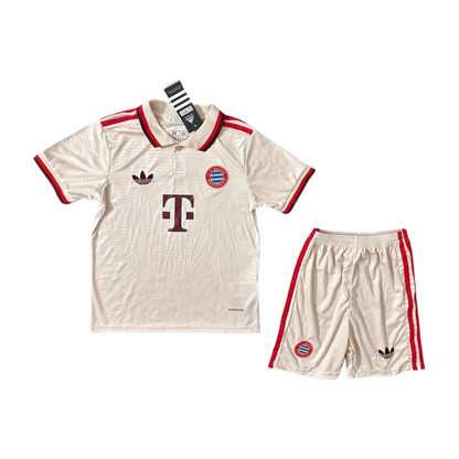 Kids & Junior Bayern Munich Harry Kane 9 Third Soccer Jersey Mini Kit 2024/25