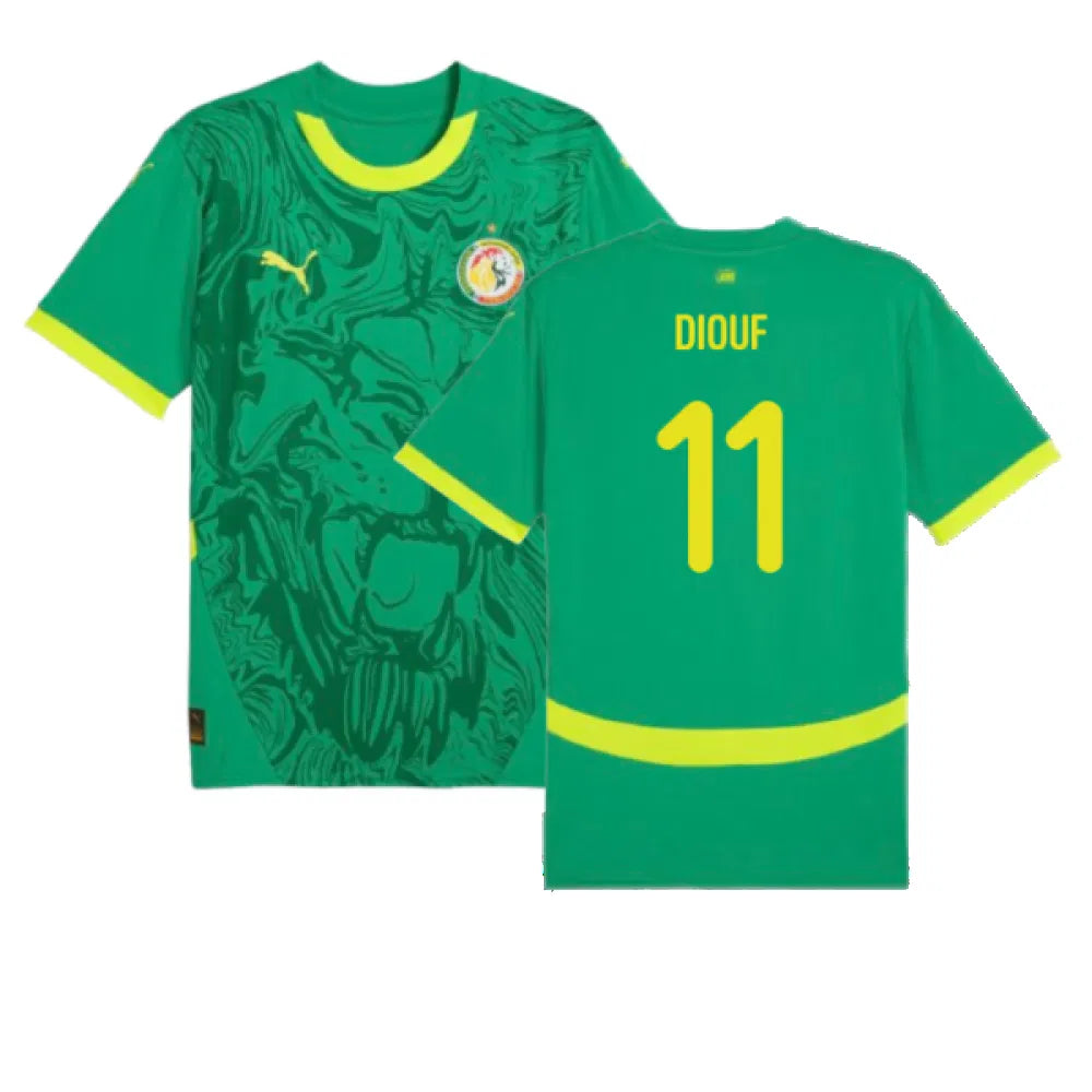 Senegal El Hadji Diouf 11 Away Soccer Jersey 2024/25