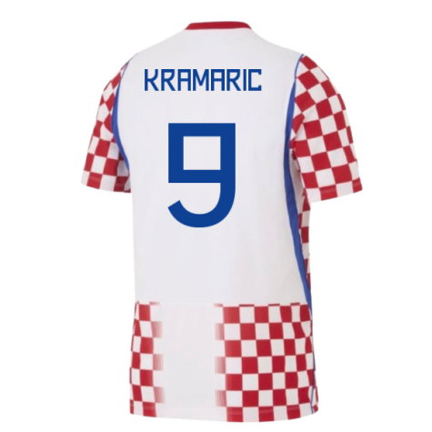 Croatia Andrej Kramaric 9 Home Soccer Jersey World Cup 2026