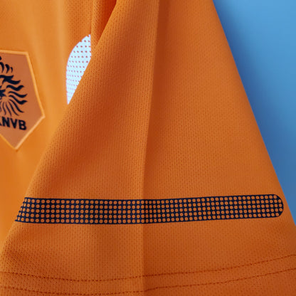 Netherlands Wesley Sneijder 10 Home Retro Soccer Jersey World Cup 2010
