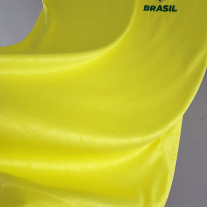 Brazil Neymar JR 10 Home Soccer Jersey World Cup 2022