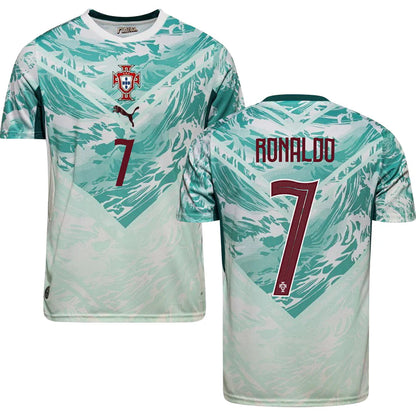 Portugal Cristiano Ronaldo 7 Away Soccer Jersey World Cup 2026