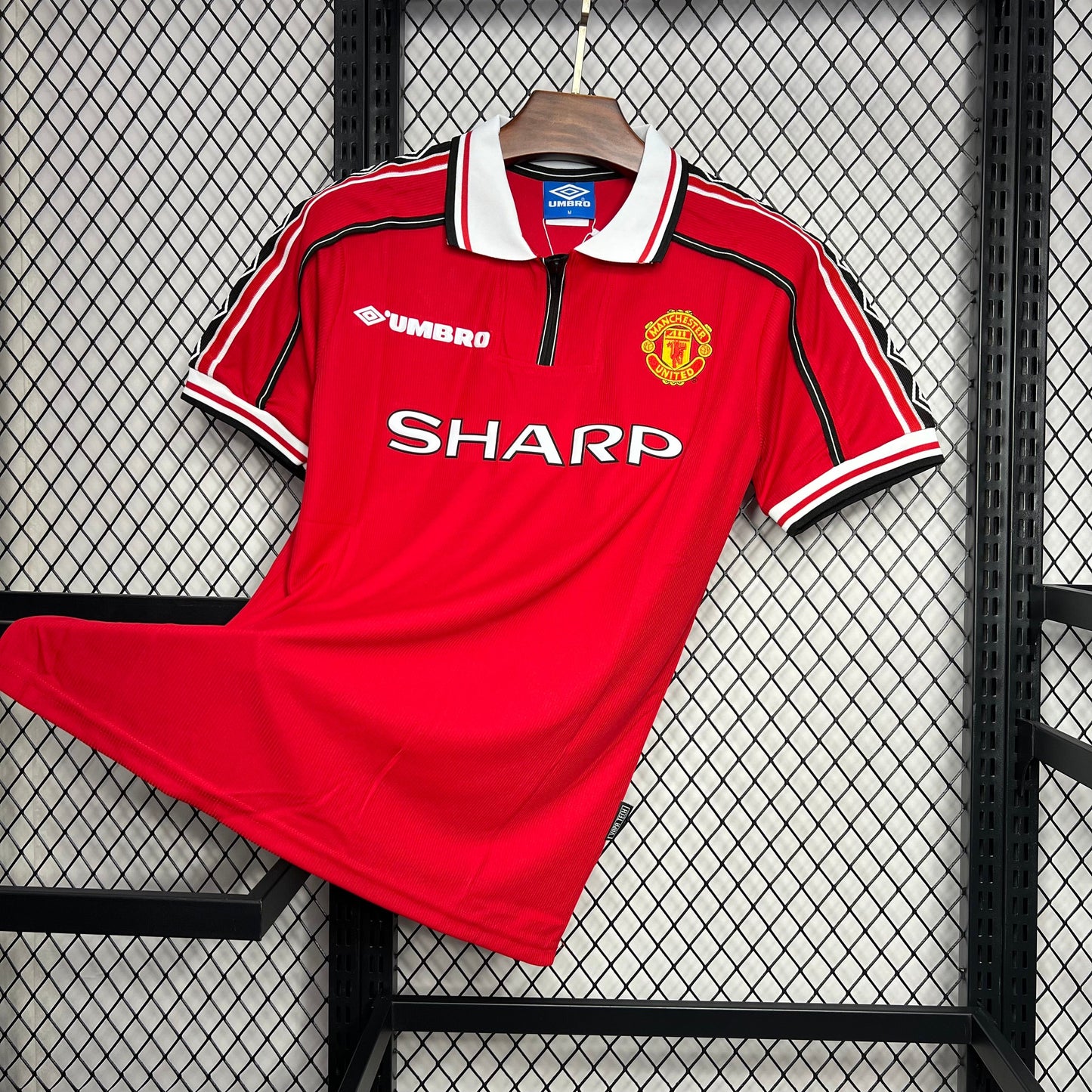 Manchester United Cristiano Ronaldo 7 Retro Home Soccer Jersey 1998-1999