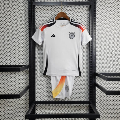 Germany Florian Wirtz 17 Kids Home Soccer Jersey Euro 2024