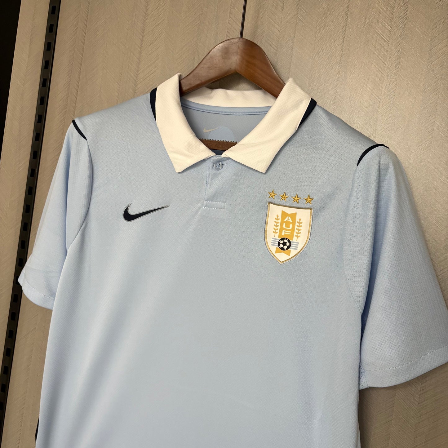 Uruguay Manuel Ugarte 5 Home Soccer Jersey World Cup 2026
