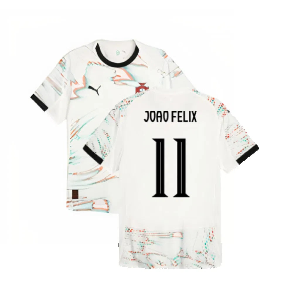Portugal João Félix 11 Away Soccer Jersey 2025/26