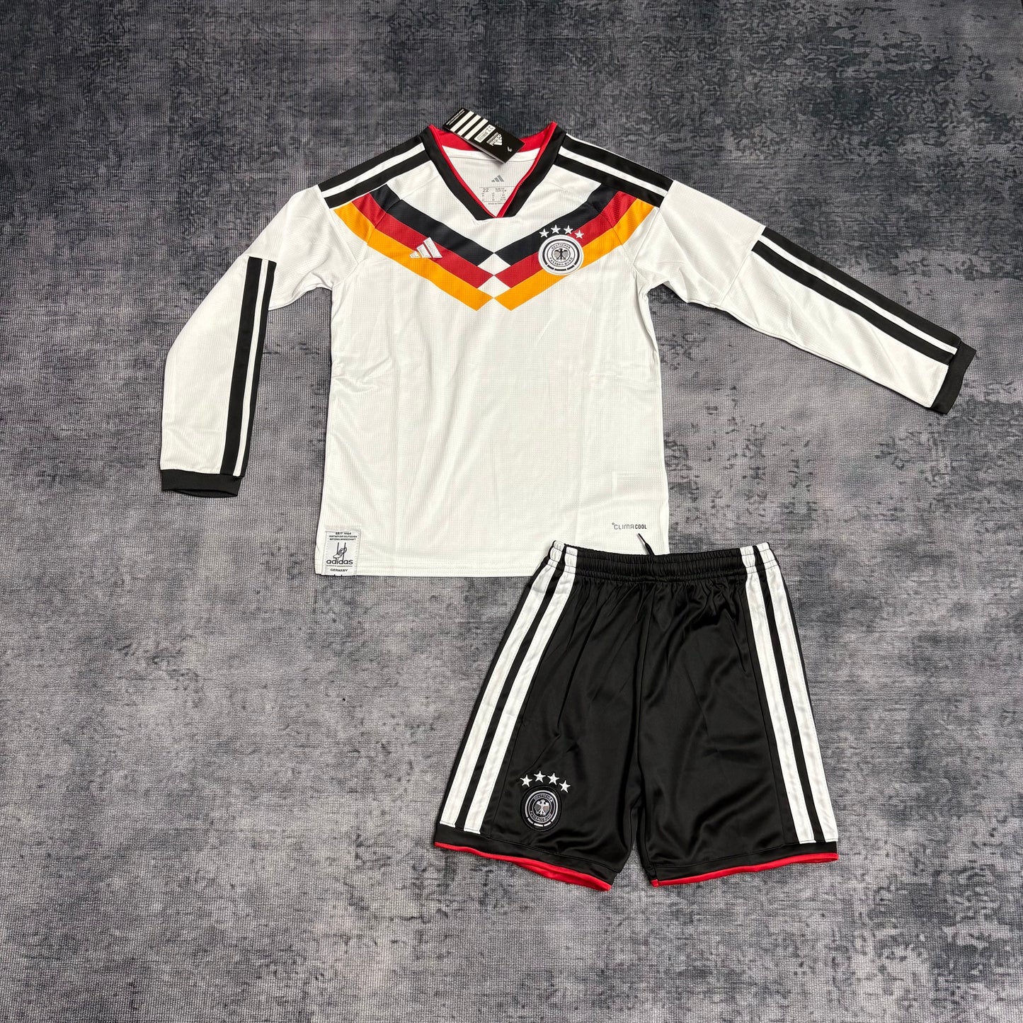Germany Kids Long Sleeve Home Soccer Jersey World Cup 2026