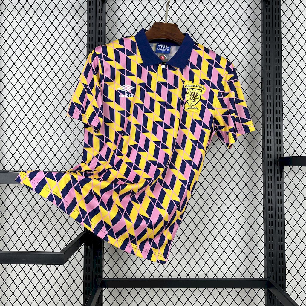 Scotland Retro Third Soccer Jersey 1988-1989