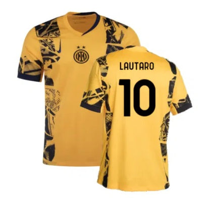 Inter Milan Lautaro Martinez 10 Third Soccer Jersey 2024/25