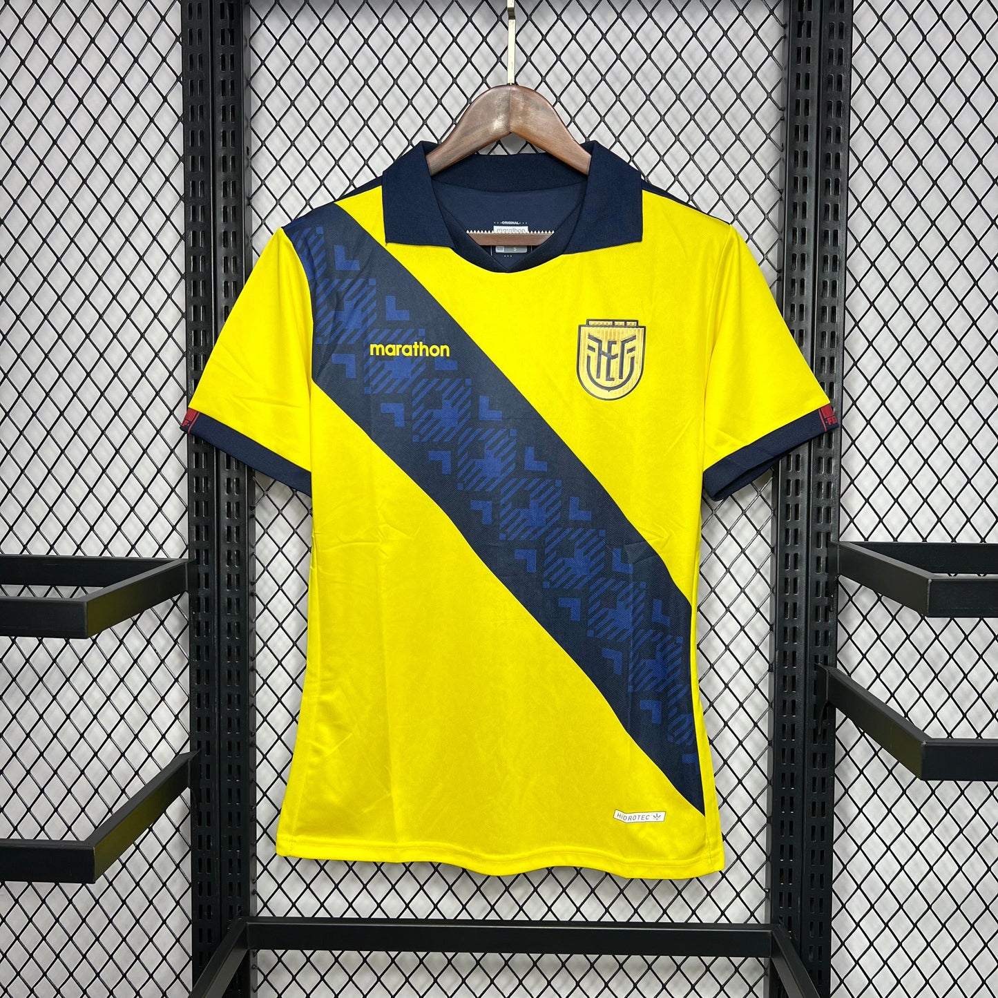 Ecuador Home Soccer Jersey 2024/25 - Yellow