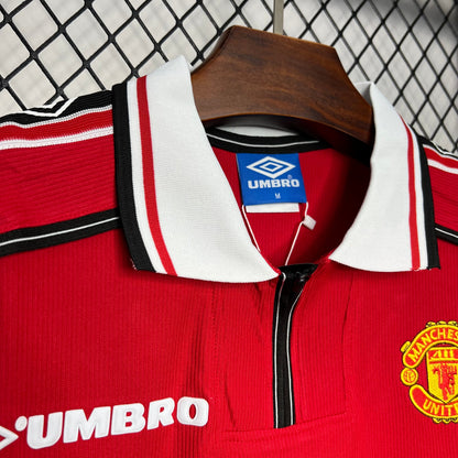 Manchester United Cristiano Ronaldo 7 Retro Home Soccer Jersey 1998-1999